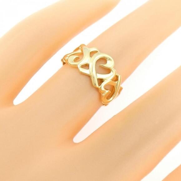 TIFFANY Authentic Gold Heart Ring - Picture 5 of 5